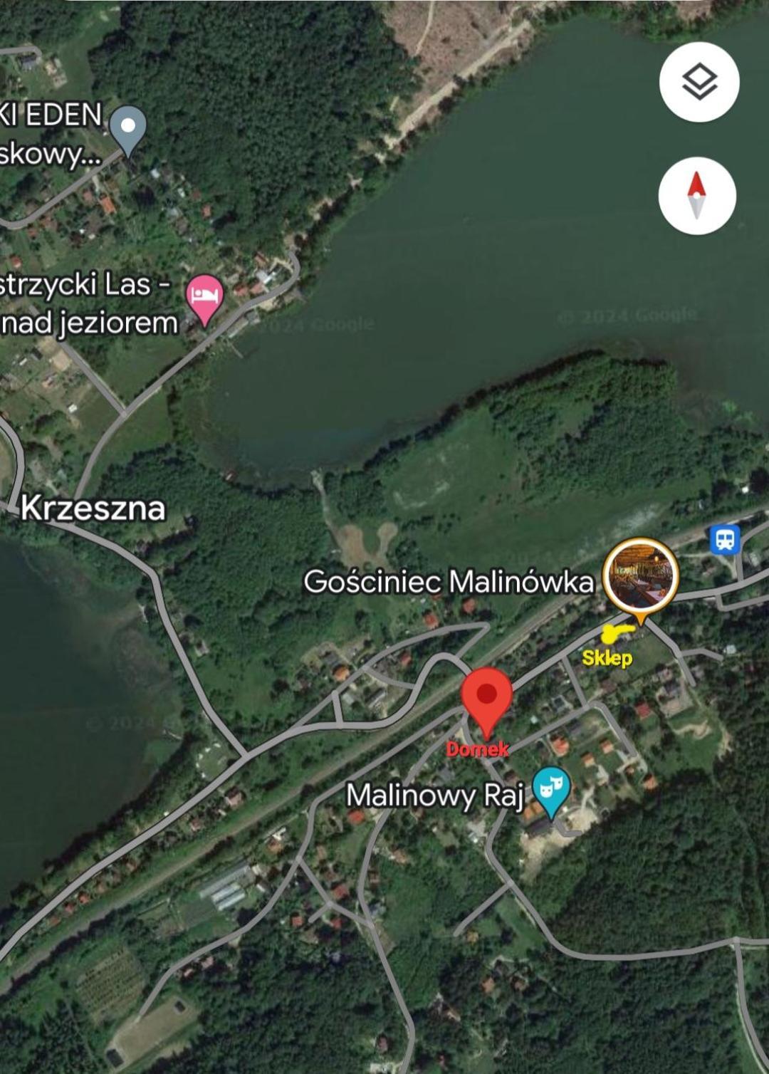 Dom Caloroczny, Krzeszna 빌라 외부 사진